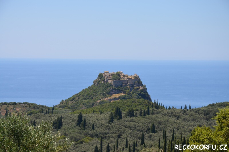 Hrad Angelokastro Řecko Korfu