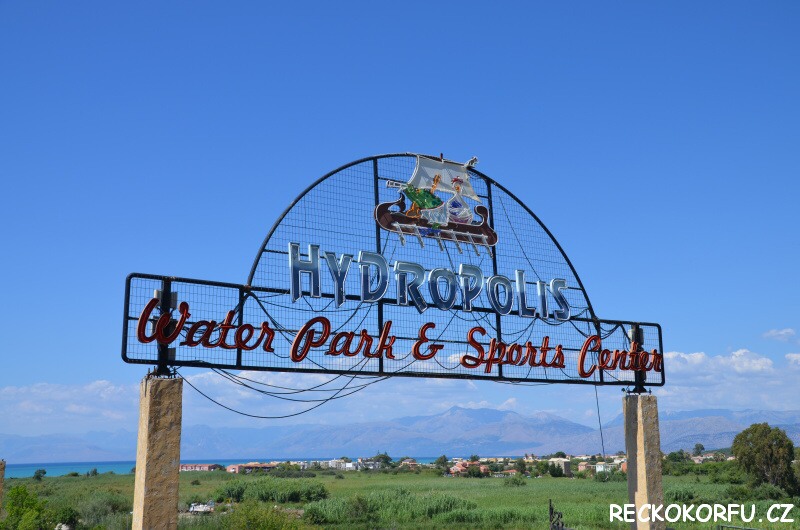 Hydropolis Aquapark Korfu Řecko