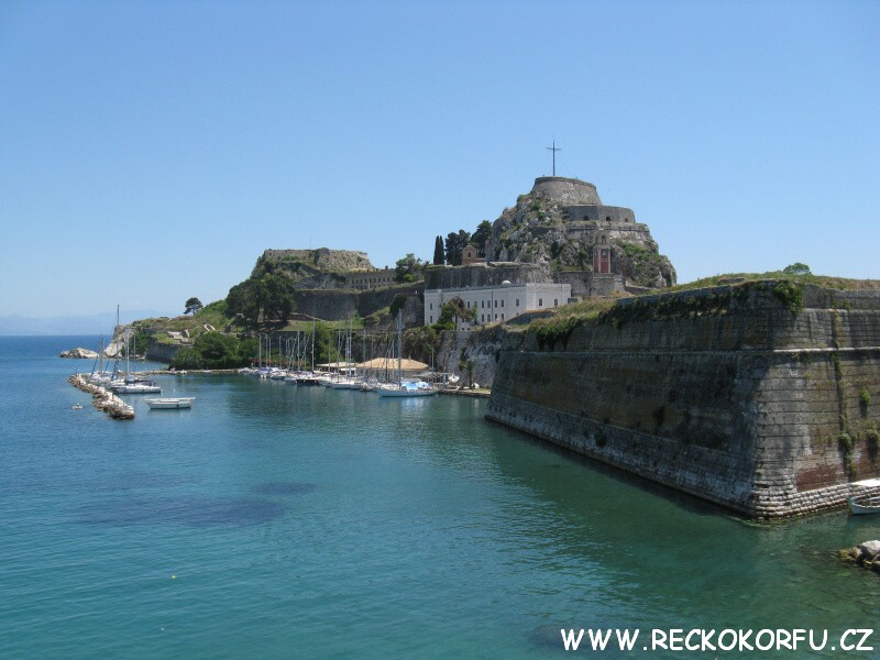 Kerkyra pevnost - Řecko Korfu